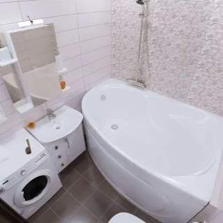 Акриловая ванна Triton Изабель Щ0000048749 левая 170x100 см на Х-каркасе белый